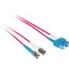 Cables to Go 32.8Ft (10M) Sc-St 9/125 Os2 Duplex Single-Mode Fiber Optic Cable - Plenum Cmp-Rated - Red New