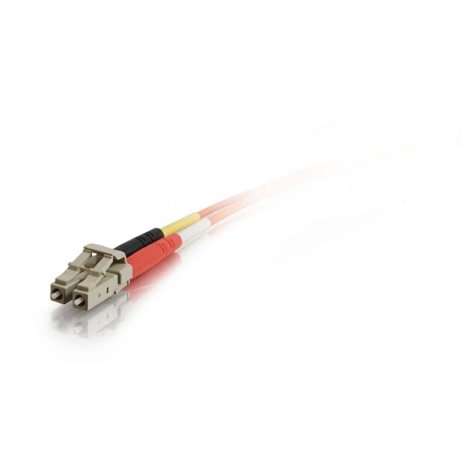 Cables to Go 13.1Ft (4M) Lc-Sc 50/125 Om2 Duplex Multimode Pvc Fiber Optic Cable - Orange Clearance