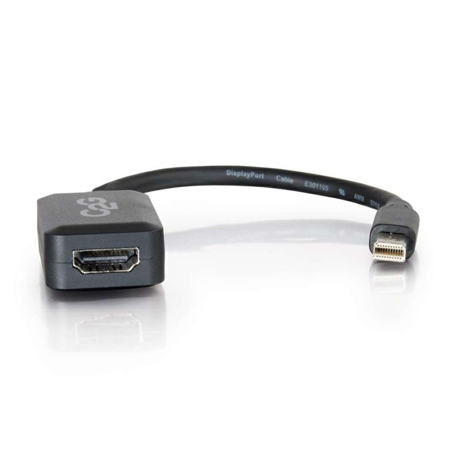 Cables to Go 8In Mini Displayport Male To Hdmi Female Adapter Converter - Black Best