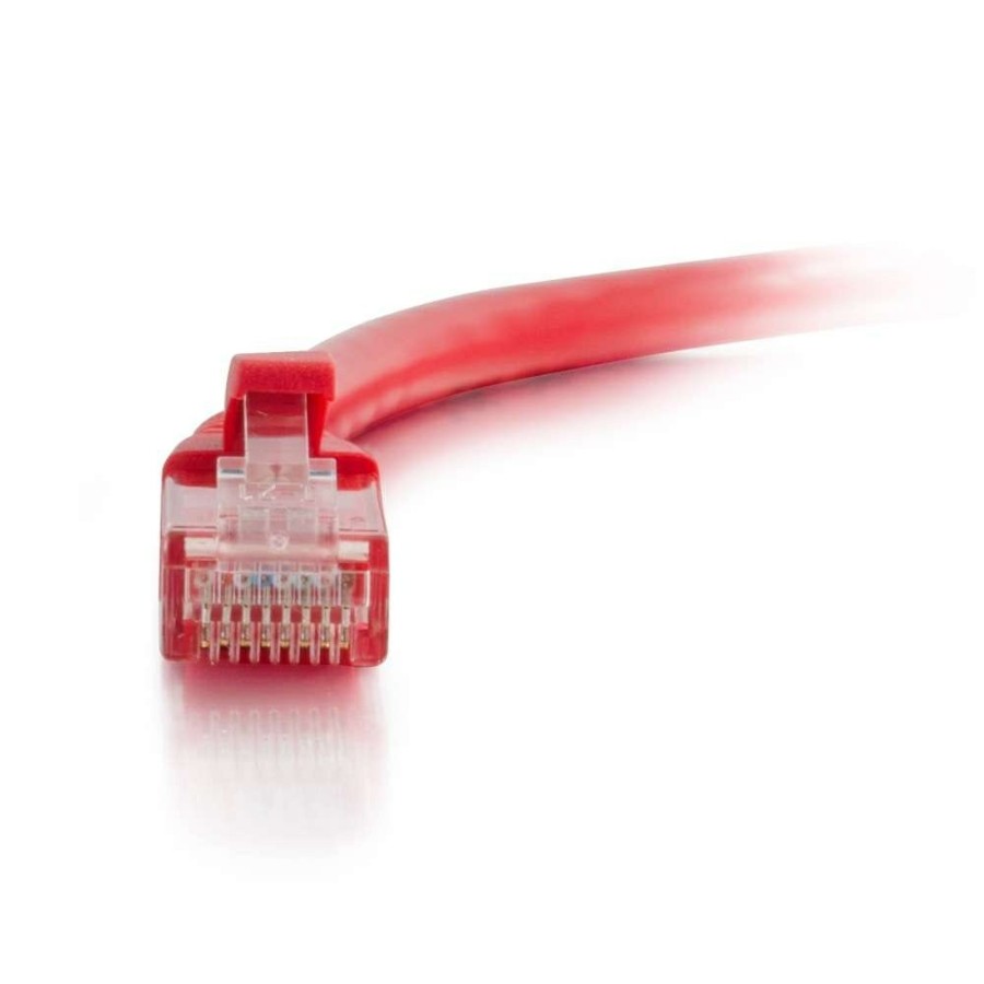 Cables to Go 35Ft (10.7M) Cat5E Snagless Unshielded (Utp) Ethernet Network Patch Cable - Red Clearance