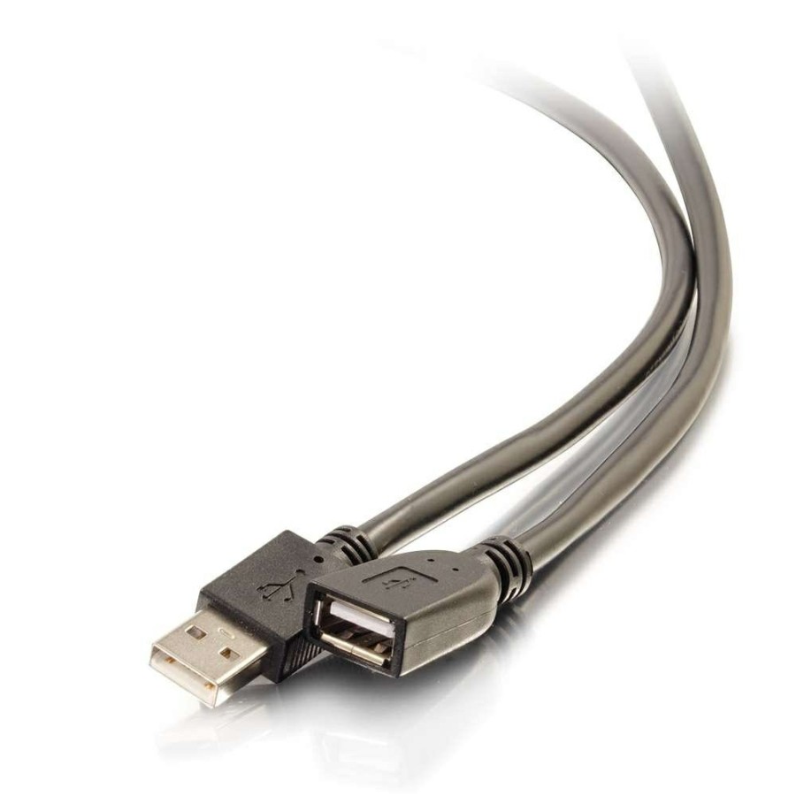 Cables to Go 50Ft (15.2M) Usb-A Male To Female Active Extension Cable - Plenum, Cmp-Rated New