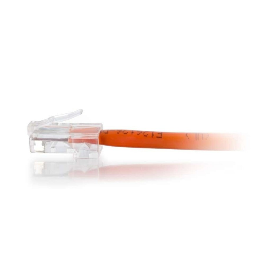 Cables to Go 0.5Ft (0.15M) Cat6 Non-Booted Unshielded (Utp) Ethernet Network Patch Cable - Orange Hot