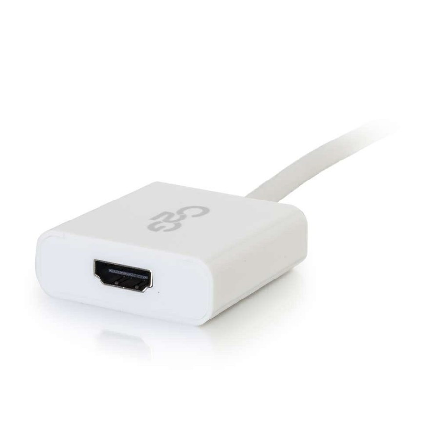 Cables to Go Mini Displayport To Hdmi® Active Adapter Converter 4K 30Hz - White Hot