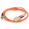 Cables to Go 9.8Ft (3M) Sc-St 62.5/125 Om1 Duplex Multimode Fiber Optic Cable (Taa Compliant) - Orange New