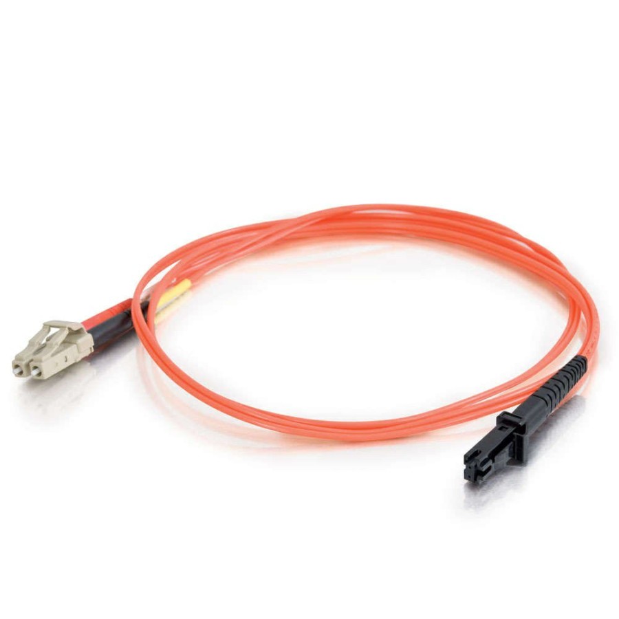 Cables to Go 23Ft (7M) Mtrj-Lc 62.5/125 Om1 Duplex Multimode Pvc Fiber Optic Cable - Orange Online