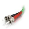 Cables to Go 9.8Ft (3M) St-St 62.5/125 Om1 Duplex Multimode Pvc Fiber Optic Cable - Green Clearance