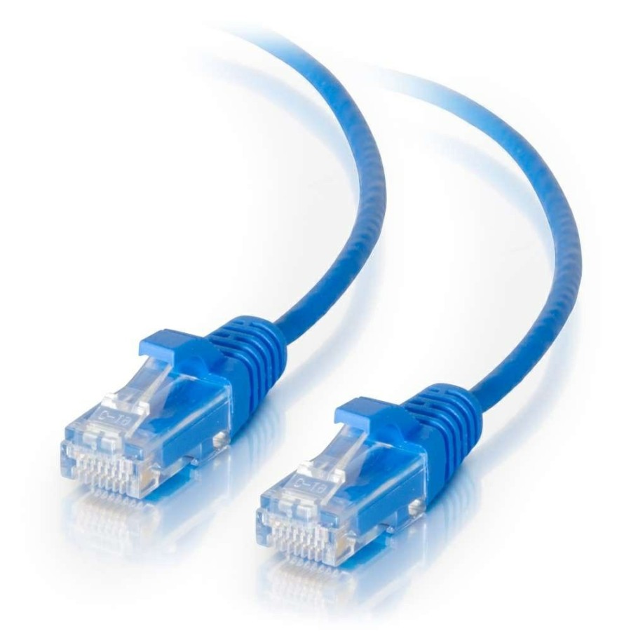 Cables to Go 4Ft (1.2M) Cat5E Snagless Unshielded (Utp) Slim Ethernet Network Patch Cable - Blue Online