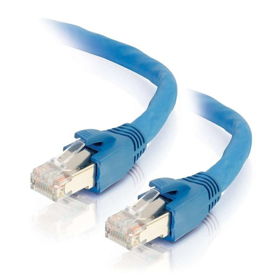 Cables to Go 200Ft (61M) Cat6 Snagless Solid Shielded Ethernet Network Patch Cable - Blue Best