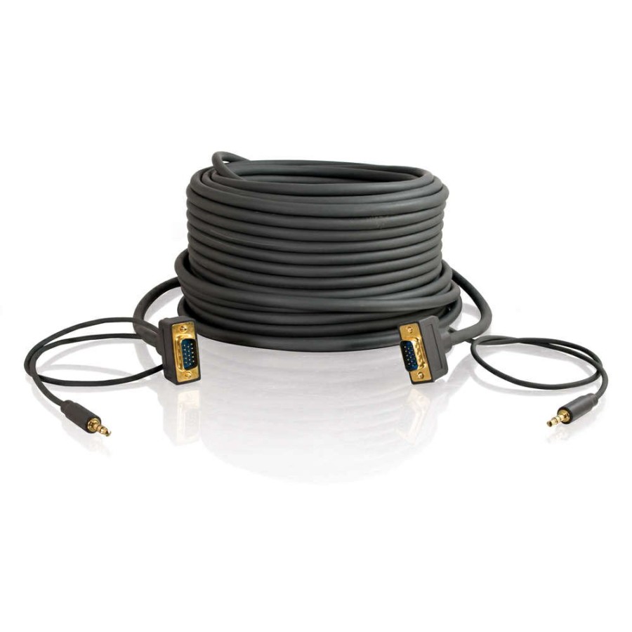 Cables to Go 35Ft (10.7M) Flexima Vga + 3.5Mm A/V Cable M/M - In-Wall Cl3-Rated Online