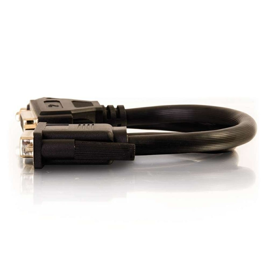 Cables to Go 9In One Lfh-59 (Dms-59) Male To Two Hd15 Vga Female Cable Best