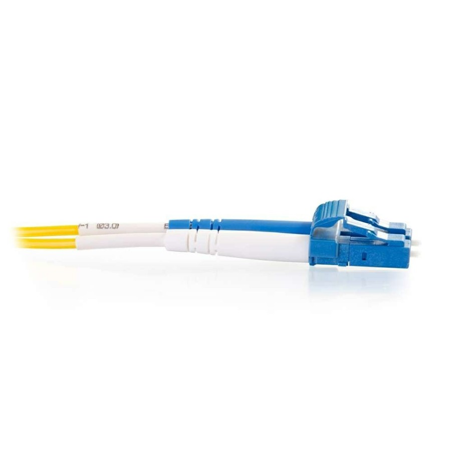 Cables to Go 49.2Ft (15M) Lc-Lc 9/125 Os2 Duplex Single-Mode Pvc Fiber Optic Cable - Yellow Wholesale