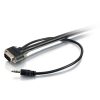 Cables to Go 25Ft (7.6M) Select Vga + 3.5Mm Stereo Audio A/V Cable M/M - In-Wall Cmg-Rated Best