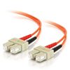 Cables to Go 3.3Ft (1M) Sc-Sc 50/125 Om2 Duplex Multimode Fiber Optic Cable (Taa Compliant) - Plenum Cmp-Rated - Orange Wholesale