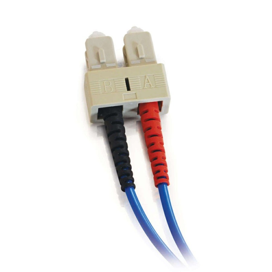 Cables to Go 9.8Ft (3M) Sc-Sc 62.5/125 Om1 Duplex Multimode Pvc Fiber Optic Cable (Taa Compliant) - Blue Wholesale