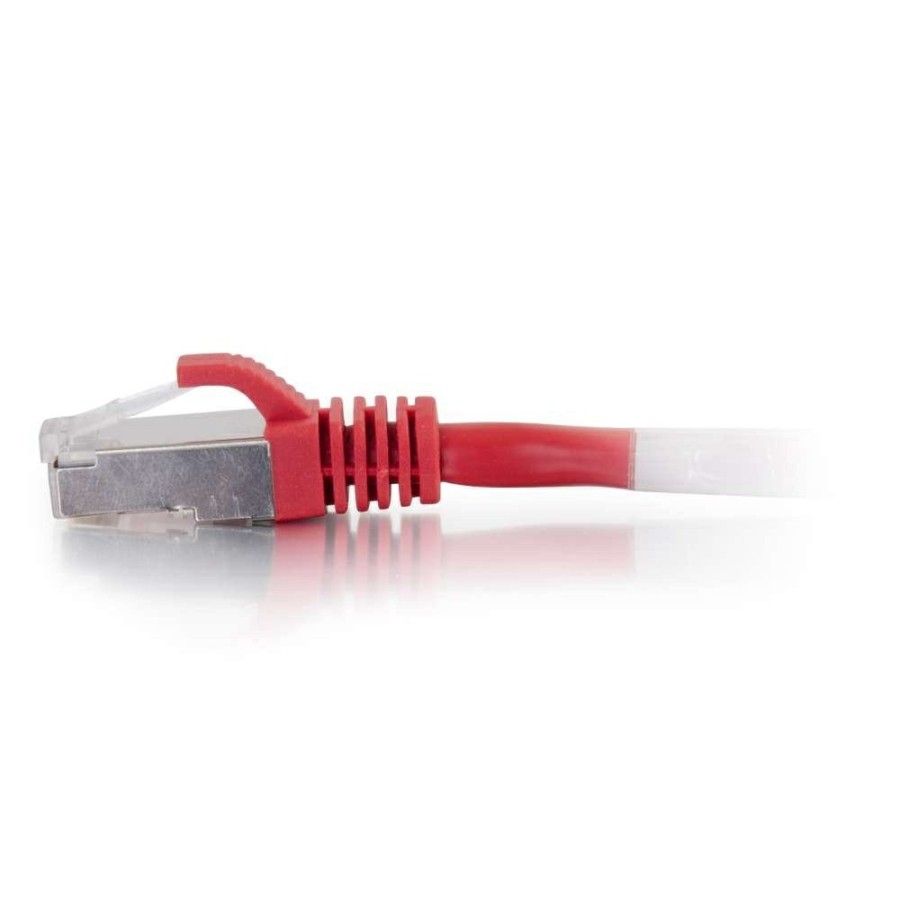 Cables to Go 7Ft (2.1M) Cat5E Snagless Shielded (Stp) Ethernet Network Patch Cable - Red Wholesale