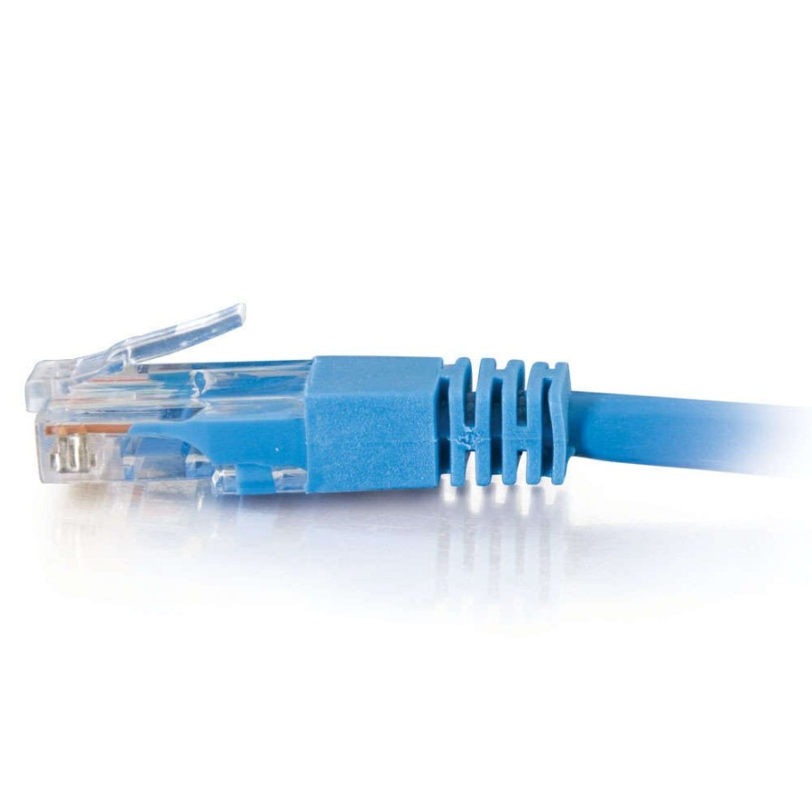 Cables to Go 75Ft (22.8M) Cat5E Molded Solid Unshielded (Utp) Ethernet Network Patch Cable - Blue New