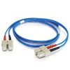 Cables to Go 16.4Ft (5M) Sc-Sc 62.5/125 Om1 Duplex Multimode Pvc Fiber Optic Cable - Blue Online