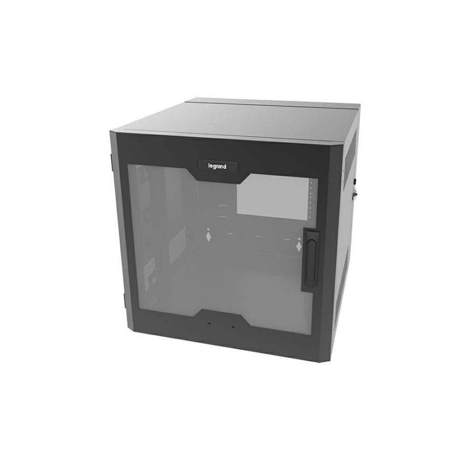 Cables to Go 12Ru Swing-Out Wall-Mount Cabinet With Plexiglass Door - Black Online