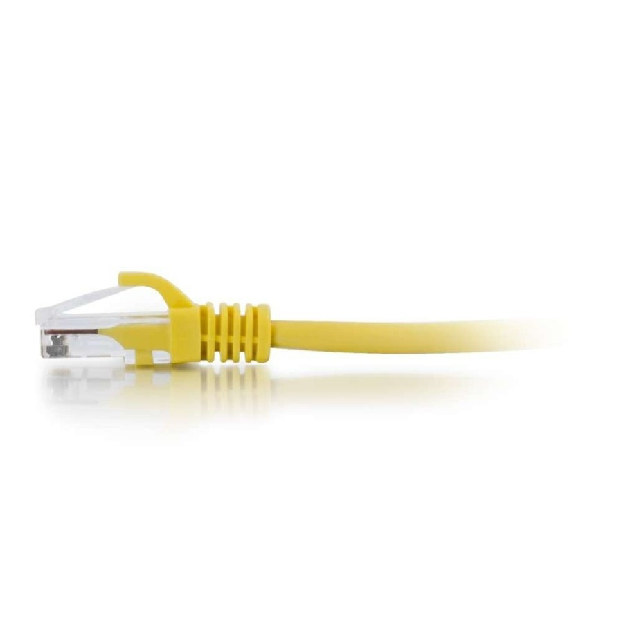 Cables to Go 6Ft (1.8M) Cat5E Snagless Unshielded (Utp) Ethernet Network Patch Cable - Yellow Hot