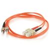 Cables to Go 32.8Ft (10M) Sc-St 62.5/125 Om1 Duplex Multimode Fiber Optic Cable (Taa Compliant) - Orange New