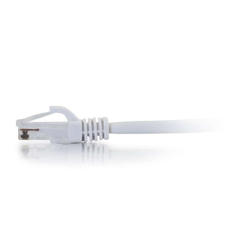 Cables to Go 7Ft (2.1M) Cat5E Snagless Unshielded (Utp) Ethernet Network Patch Cable - White Clearance