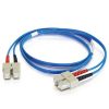 Cables to Go 3.3Ft (1M) Sc-Sc 62.5/125 Om1 Duplex Multimode Pvc Fiber Optic Cable - Blue New