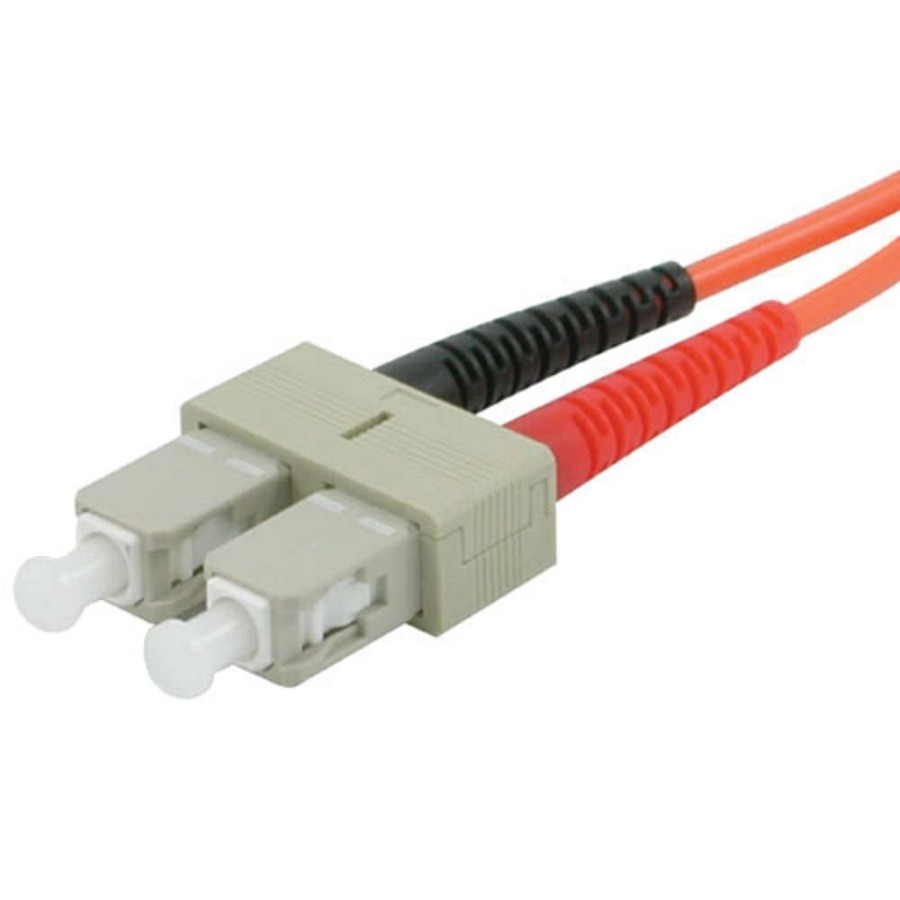 Cables to Go 23Ft (7M) Sc-St 62.5/125 Om1 Duplex Multimode Pvc Fiber Optic Cable - Orange Online