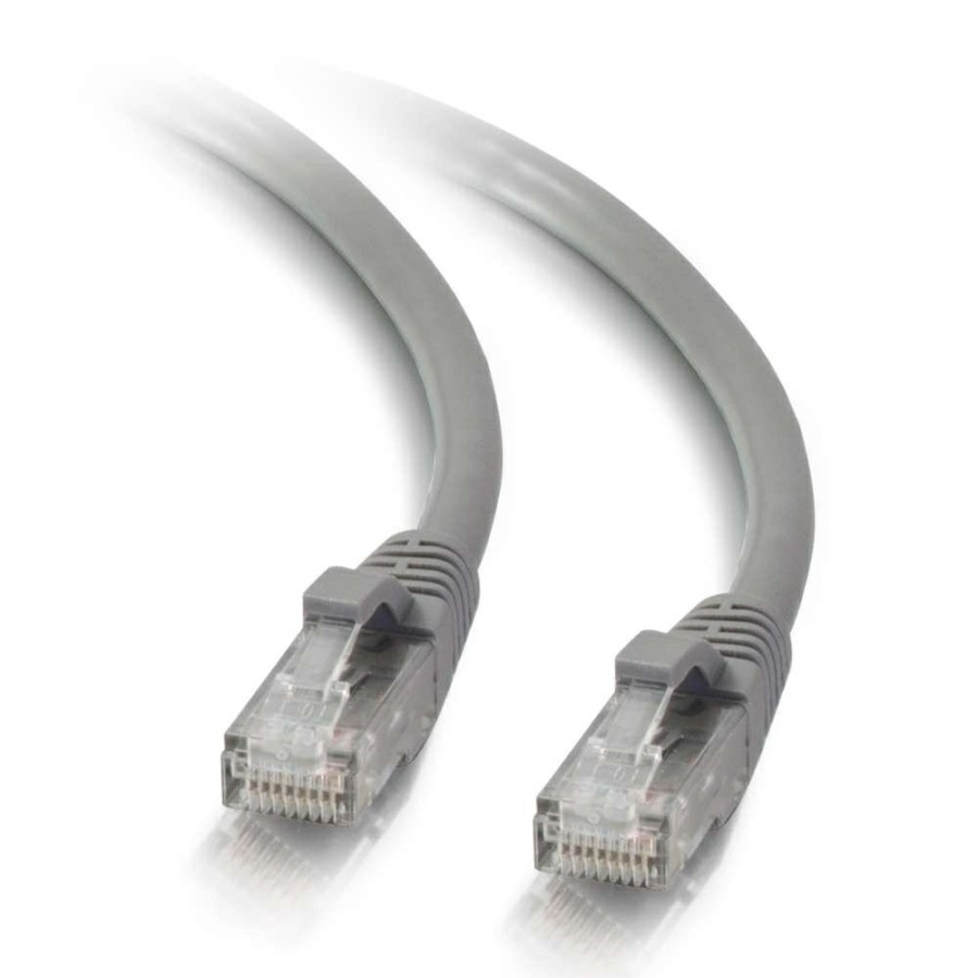 Cables to Go 25Ft (7.6M) Cat5E Snagless Unshielded (Utp) Ethernet Network Patch Cable - Gray Hot