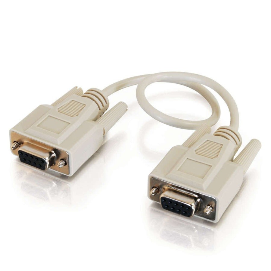 Cables to Go 10Ft (3M) Db9 F/F Serial Rs232 Null Modem Cable - Beige Clearance