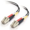 Cables to Go 3.3Ft (1M) Lc-Lc 62.5/125 Om1 Duplex Multimode Fiber Optic Cable - Plenum Cmp-Rated - Black Best