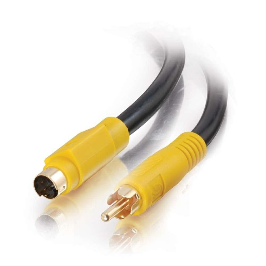 Cables to Go 12Ft (3.7M) Value Series Bi-Directional S-Video To Composite Video Cable Hot