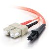 Cables to Go 3.3Ft (1M) Mtrj-Sc 62.5/125 Om1 Duplex Multimode Pvc Fiber Optic Cable - Orange Online