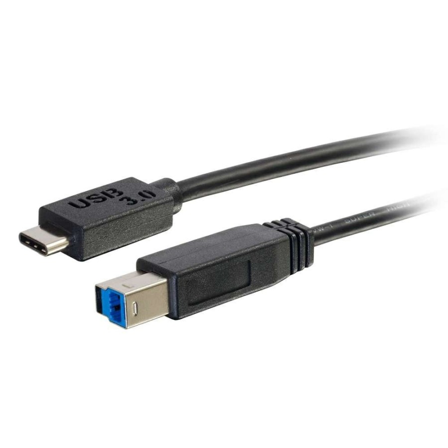 Cables to Go 3Ft (0.9M) Usb 3.0 (Usb 3.1 Gen 1) Usb-C To Usb-B Cable M/M - Black Hot