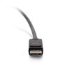 Cables to Go 3Ft (0.9M) Displayport Cable With Latches 8K Uhd M/M - Black Clearance