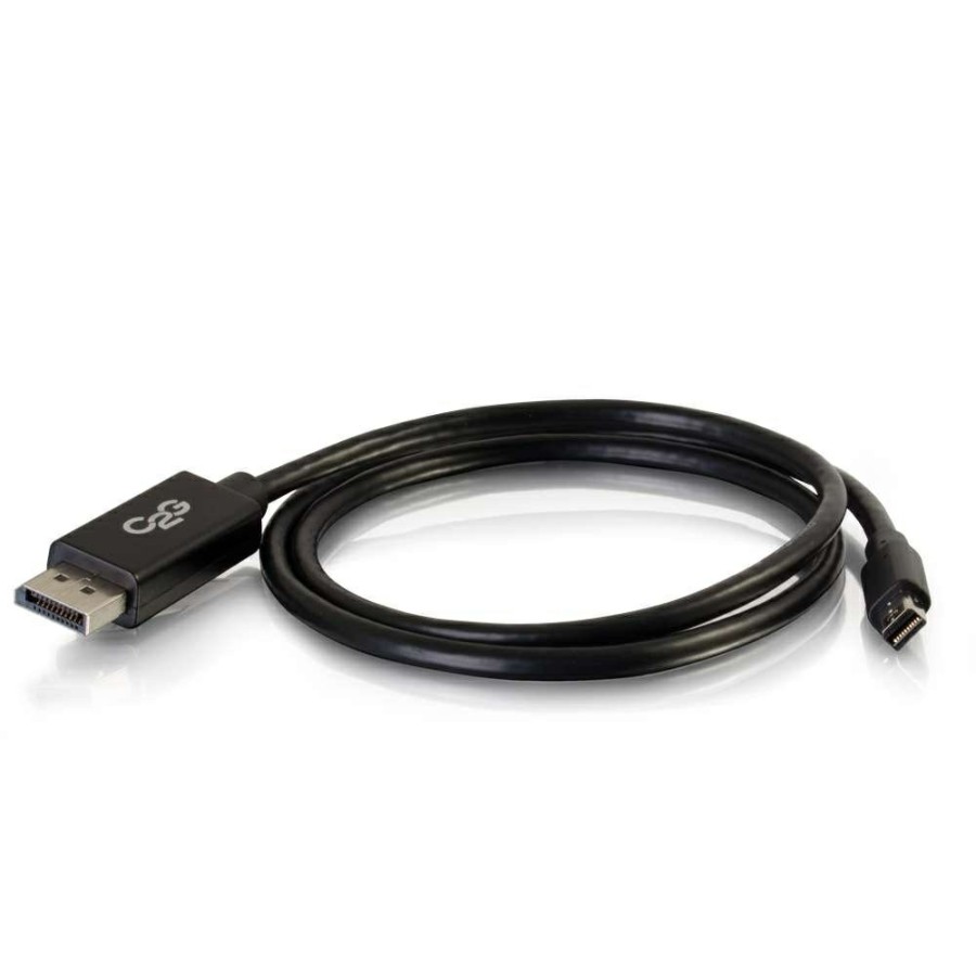 Cables to Go 10Ft (3M) Mini Displayport To Displayport Adapter Cable 4K 30Hz - Black Clearance