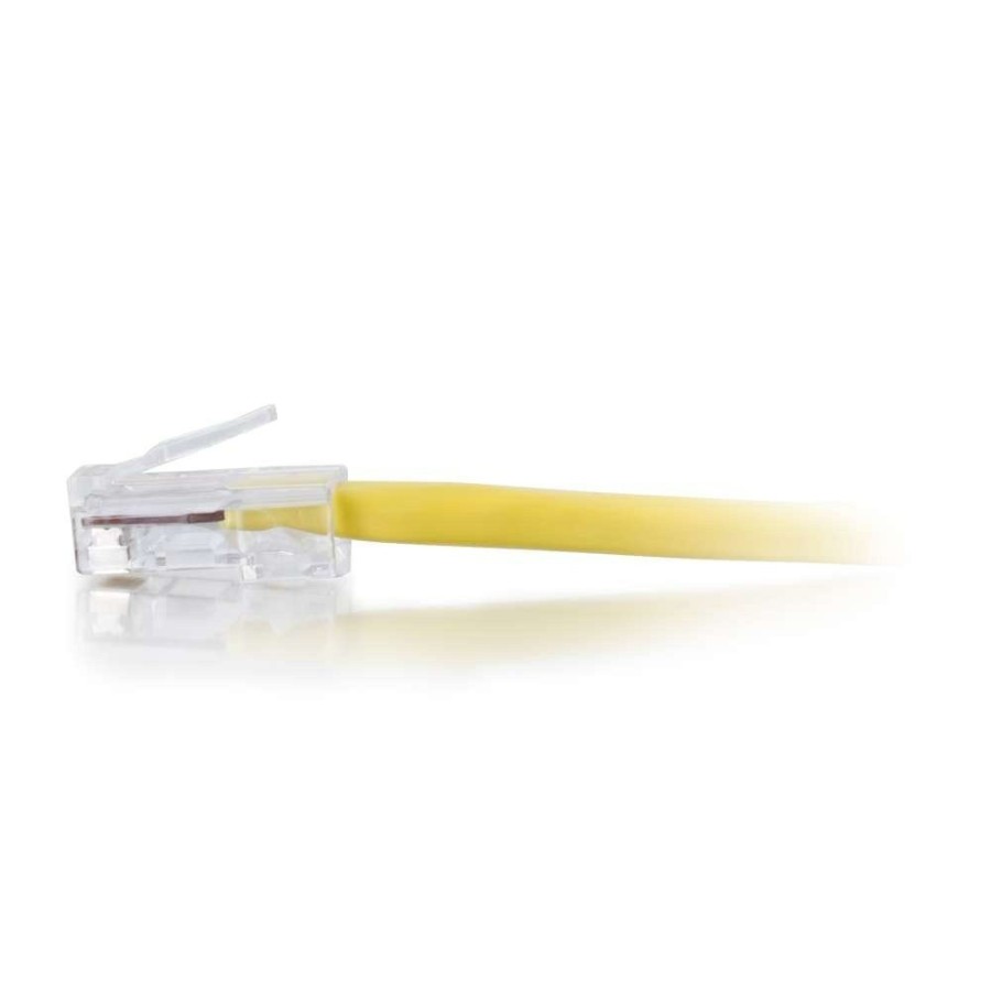 Cables to Go 10Ft (3M) Cat5E Non-Booted Unshielded (Utp) Ethernet Network Patch Cable - Yellow Clearance