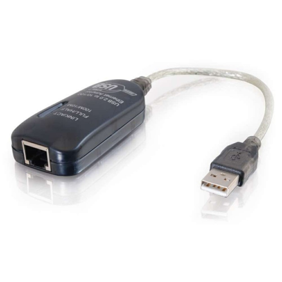 Cables to Go 7.5In Usb 2.0 Fast Ethernet Network Adapter Hot