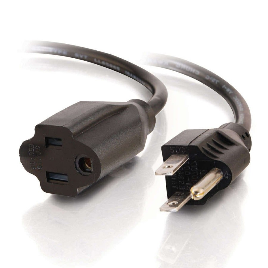 Cables to Go 3Ft (0.9M) 18 Awg Outlet Saver Power Extension Cord (Nema 5-15P To Nema 5-15R) (Taa Compliant) Clearance