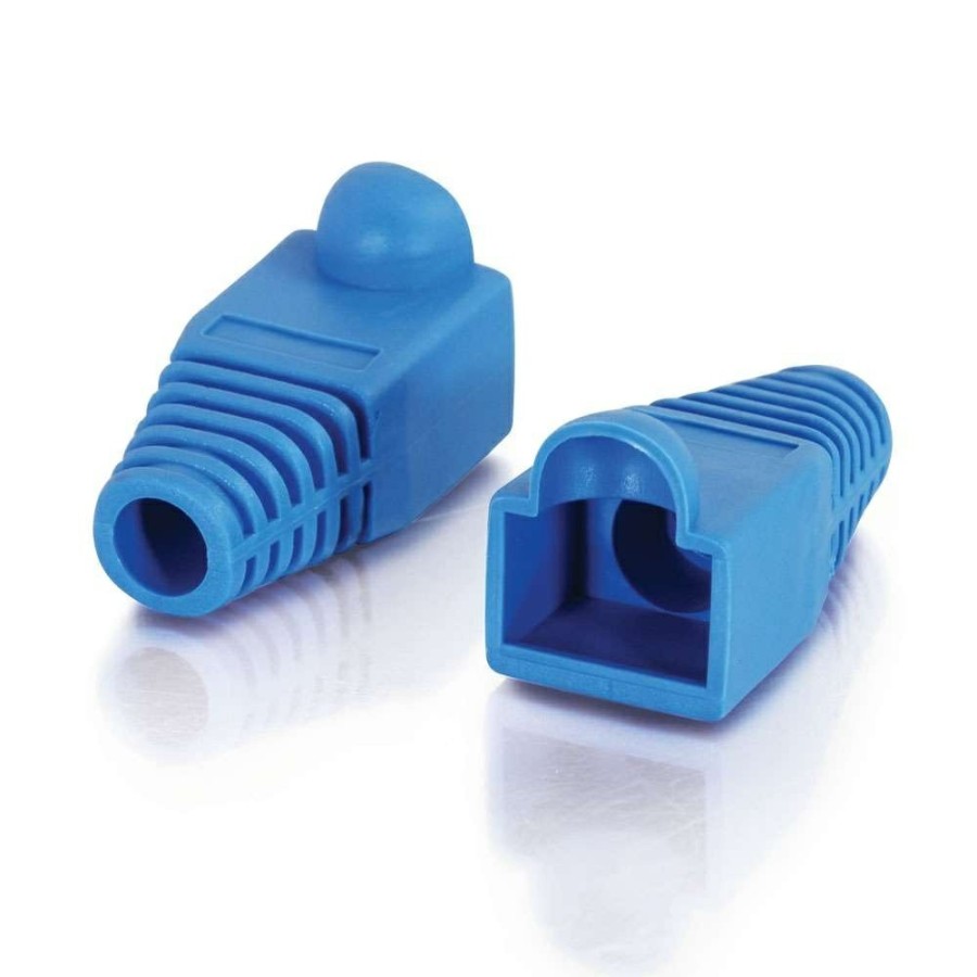 Cables to Go Rj45 Snagless Boot Cover (6.0Mm Od) Multipack (Taa Compliant) (50-Pack) - Blue Wholesale