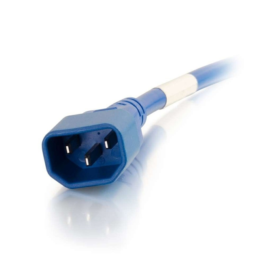 Cables to Go 5Ft (1.5M) 14Awg Power Cord (Iec320C14 To Iec320C13) - Blue Clearance