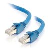 Cables to Go 35Ft (10.7M) Cat6 Snagless Solid Shielded Ethernet Network Patch Cable - Blue Hot