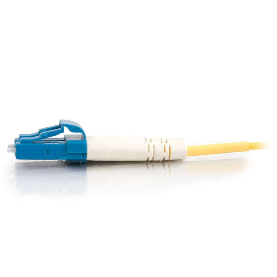 Cables to Go 13.1Ft (4M) Lc-Lc 9/125 Os2 Duplex Single-Mode Fiber Optic Cable - Plenum Cmp-Rated - Yellow Clearance