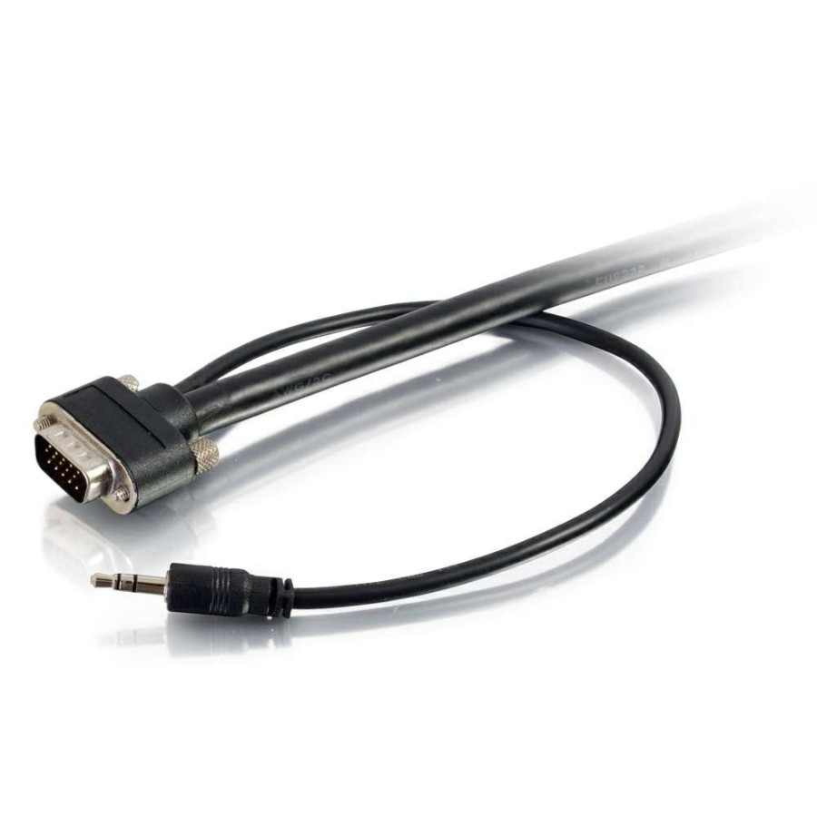 Cables to Go 35Ft (10.7M) Select Vga + 3.5Mm Stereo Audio A/V Cable M/M - In-Wall Cmg-Rated Online