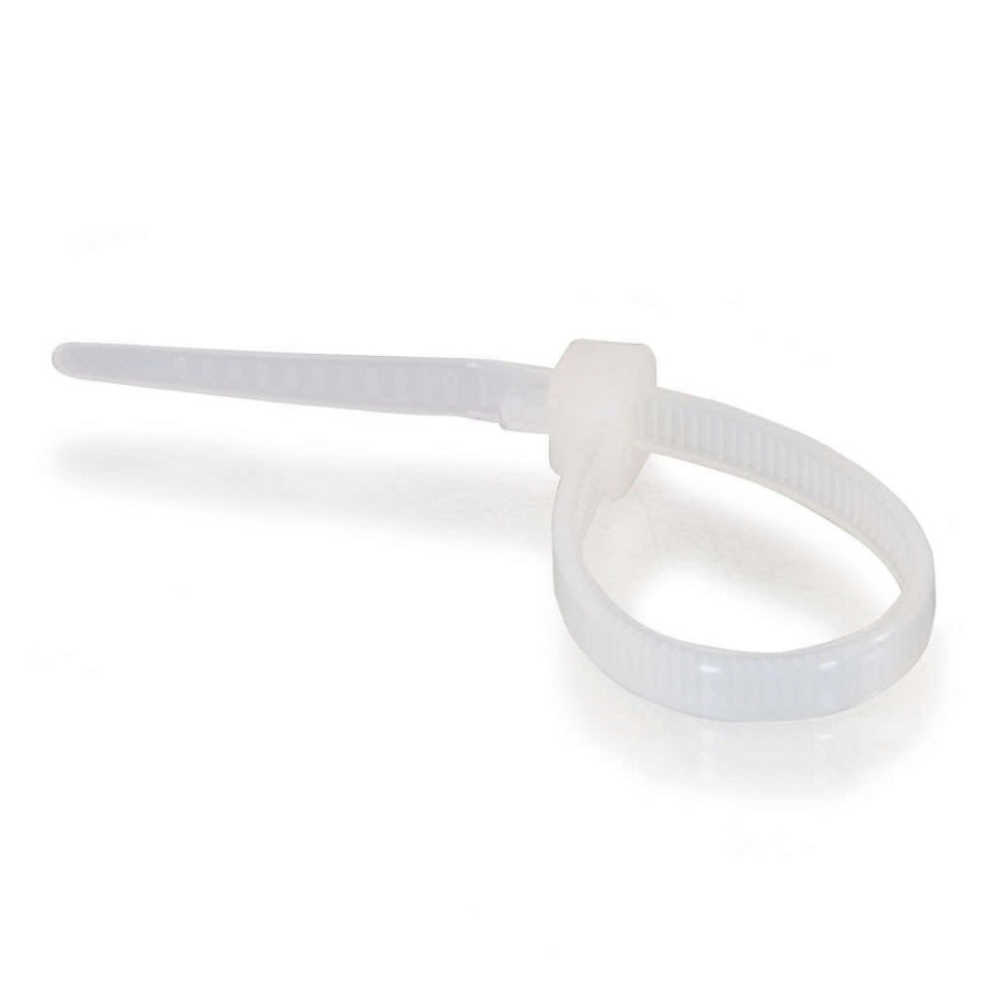 Cables to Go 6In Cable Tie Multipack (100-Pack) (Taa Compliant) - White Clearance