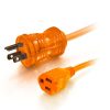 Cables to Go 25Ft (7.6M) 16 Awg Hospital Grade Power Extension Cord (Nema 5-15P To Nema 5-15R) - Orange Clearance