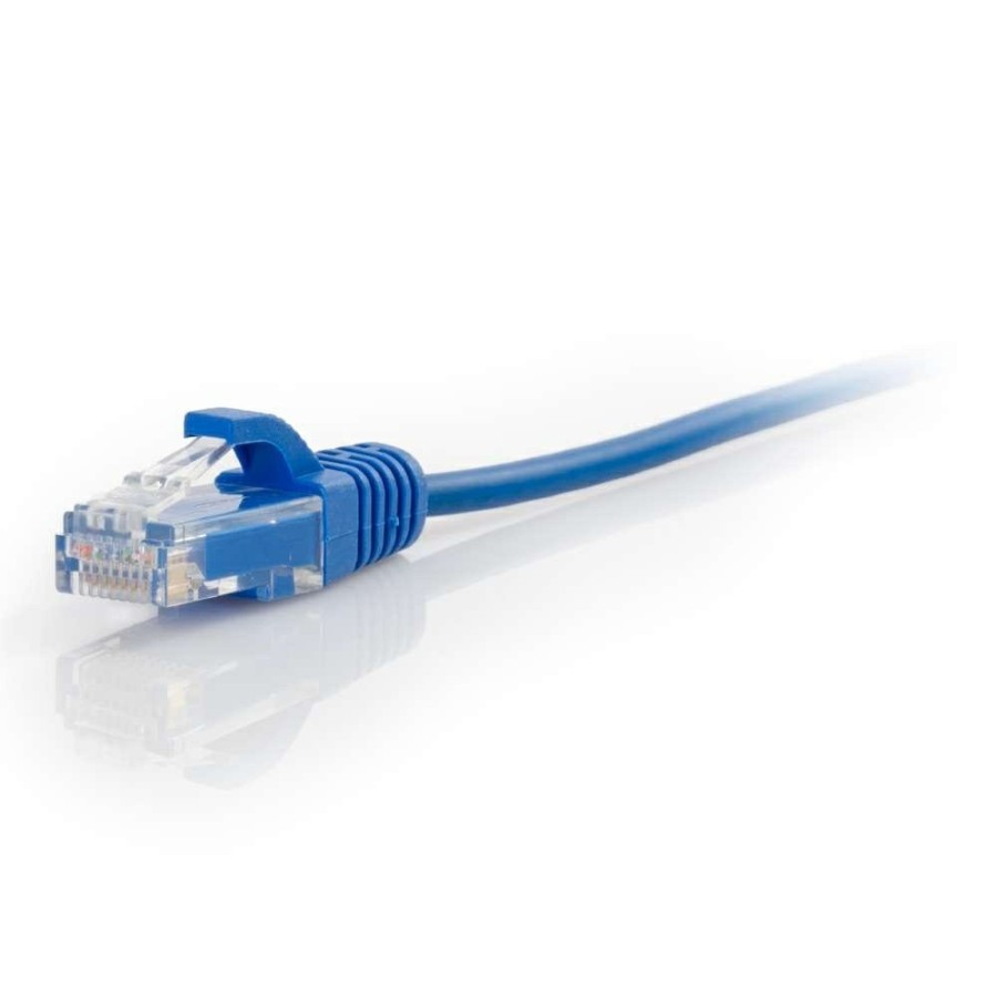 Cables to Go 10Ft (3M) Cat6 Snagless Unshielded (Utp) Slim Ethernet Network Patch Cable - Blue Best