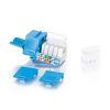 Cables to Go 90° Cat5E Rj45 Utp Keystone Jack - Blue Online