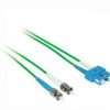 Cables to Go 6.6Ft (2M) Sc-St 50/125 Om2 Duplex Multimode Pvc Fiber Optic Cable (Taa Compliant) - Green Online