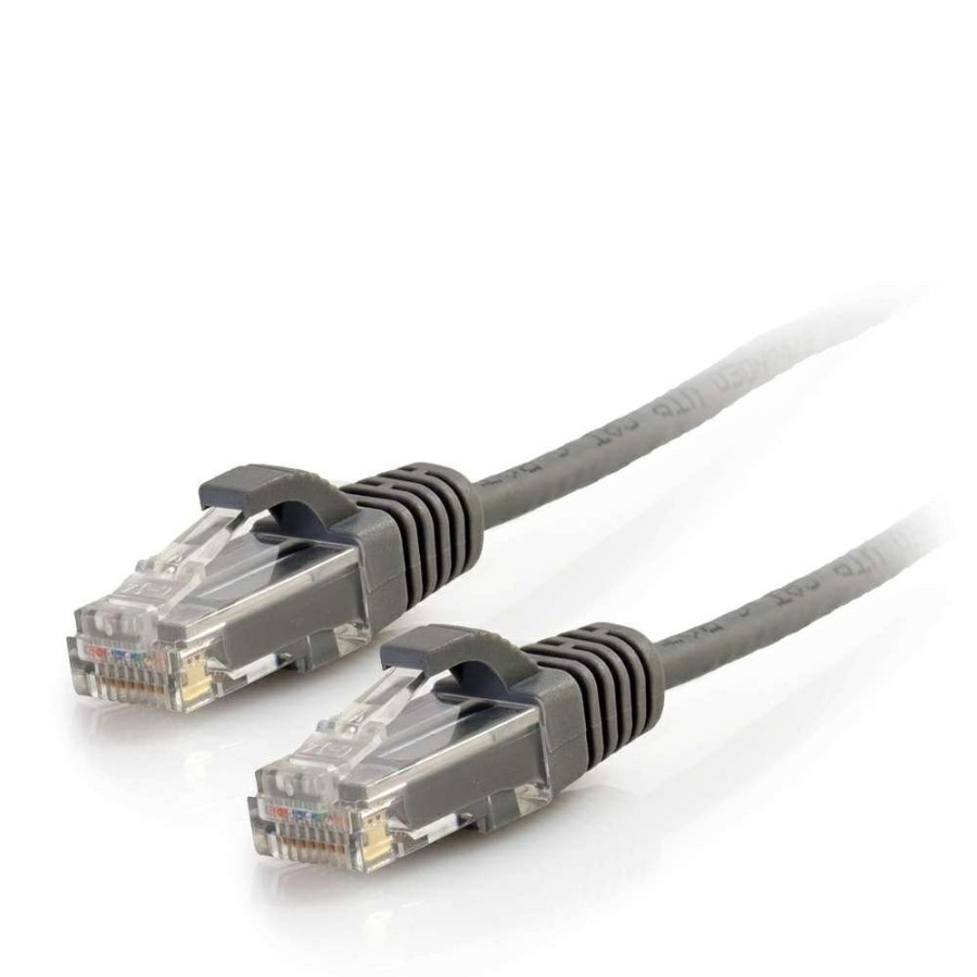 Cables to Go 9Ft (2.7M) Cat6 Snagless Unshielded (Utp) Slim Ethernet Network Patch Cable - Gray Online