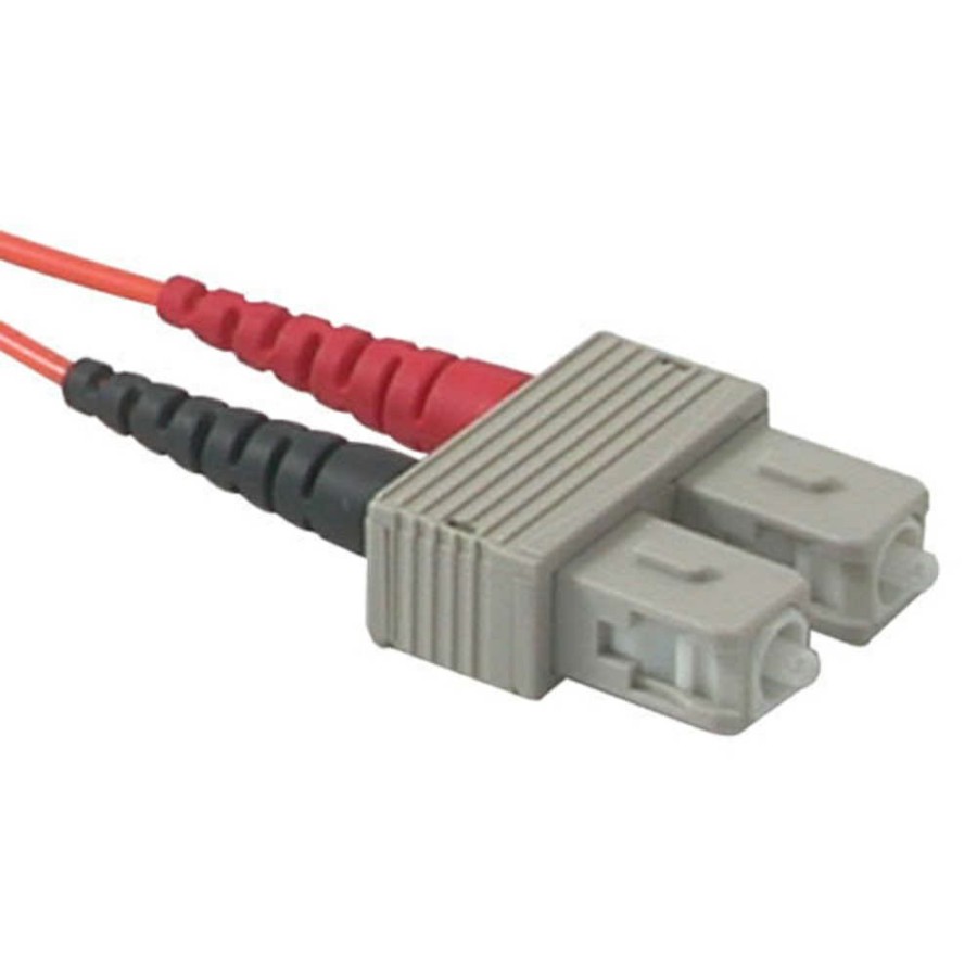 Cables to Go 9.8Ft (3M) Lc-Sc 62.5/125 Om1 Duplex Multimode Pvc Fiber Optic Cable - Orange Clearance